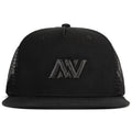 Naked Nutrition Trucker Snapback - Black on Black