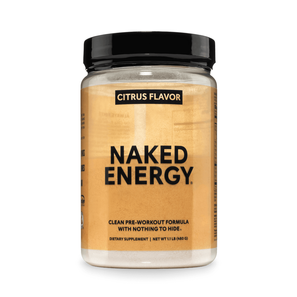 Citrus Pre Workout Supplement | Naked Energy - 30 Servings
