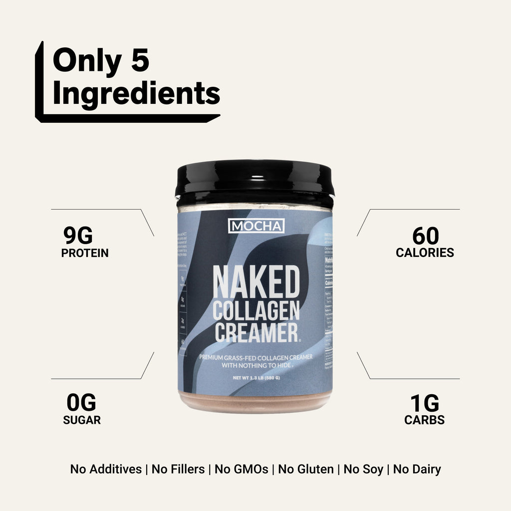 Mocha Coffee Creamer | Naked Collagen Creamer