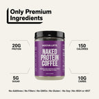 Mocha Latte Protein Iced Coffee | Naked Protein Coffee - 17 Servings