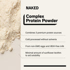 Egg, Whey & Casein Protein Powder Blend | Vegan, Non-GMO