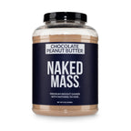 Chocolate Peanut Butter Mass Gainer Protein Supplement | Naked Mass - 8LB