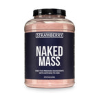Strawberry Mass Gainer Protein Supplement | Naked Mass - 8LB