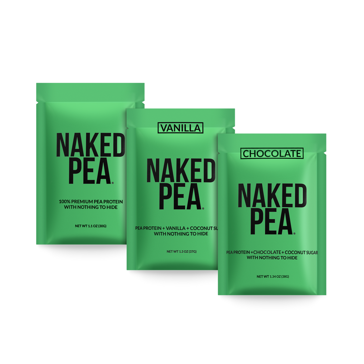 Vegan Protein Powder Sample Pack