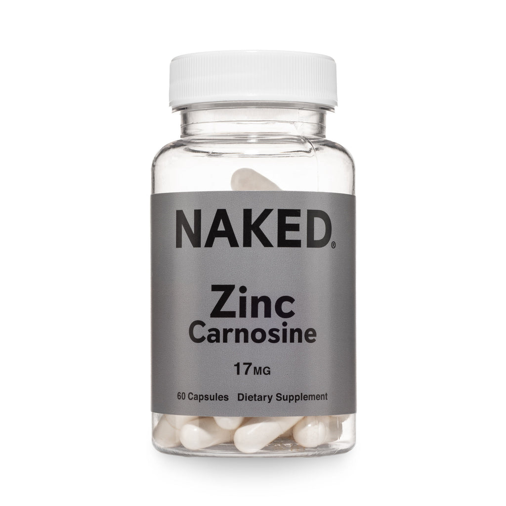 Daily Zinc Supplement | Naked Zinc Carnosine - 60 Capsules