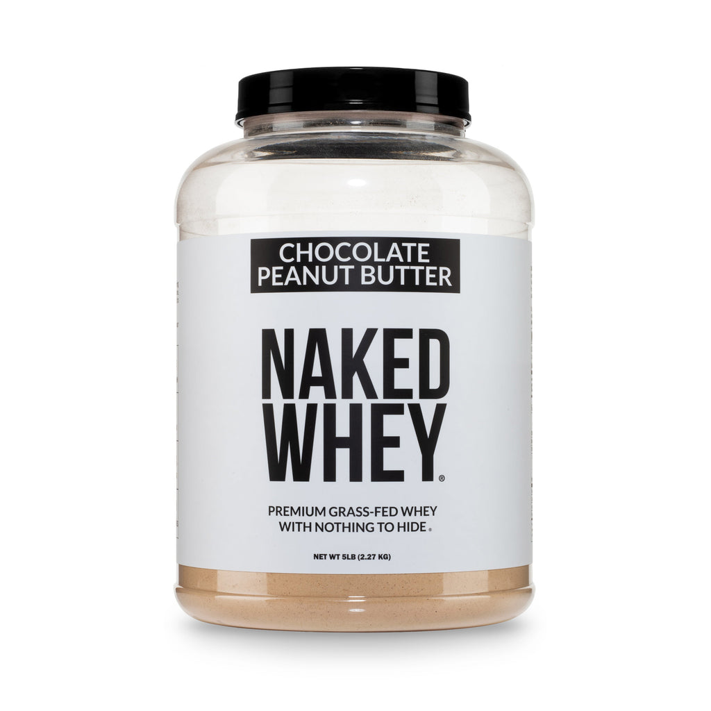 Chocolate Peanut Butter Whey Protein Powder | Naked Whey - 5LB