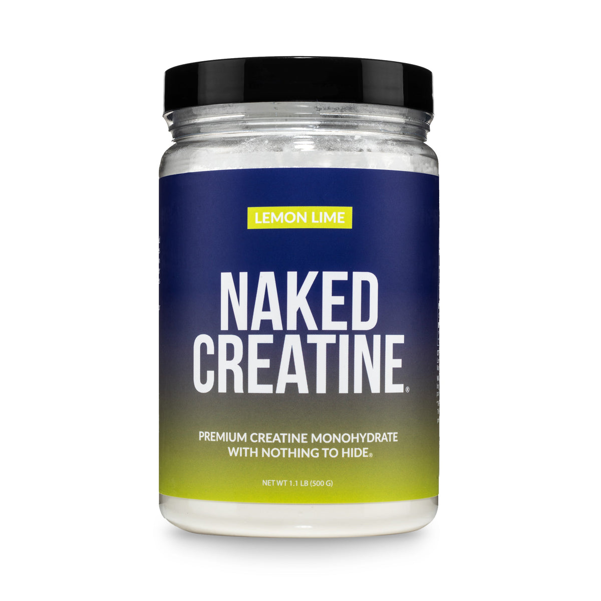 Lemon Lime Creatine Monohydrate Powder | Naked Creatine - 1.1LB