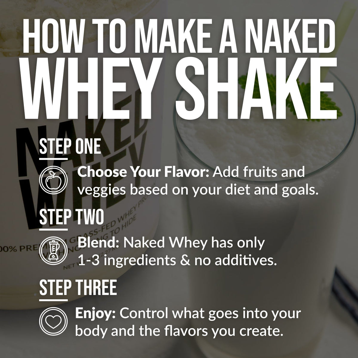 Grass Fed Whey Protein Powder Sample Pack