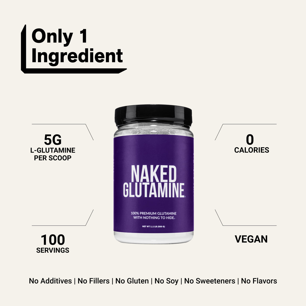 Glutamine | Naked Glutamine