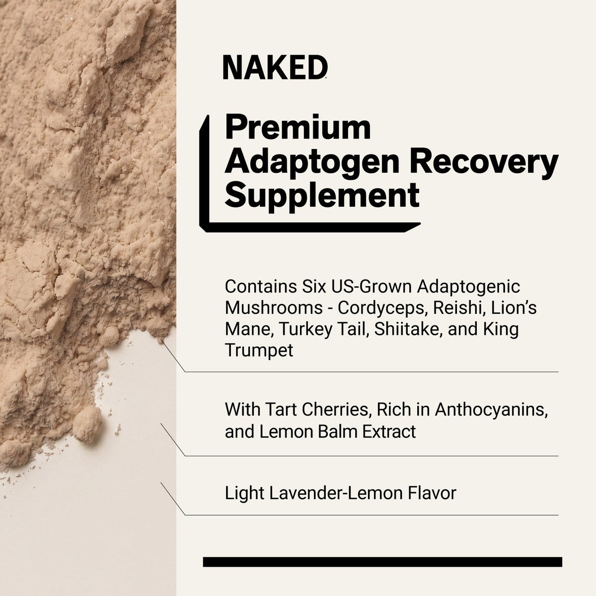 Recovery Mushroom Supplement | Naked Adaptogen