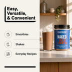 Chocolate Beef Protein Powder | Naked Chocolate Beef Protein - 1.2LB