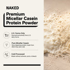 Vanilla Micellar Casein Protein Powder Supplement