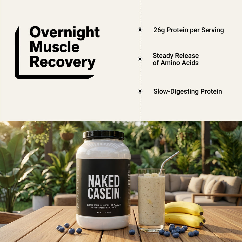 Micellar Casein Protein Powder Supplement
