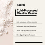 Vanilla Micellar Casein Protein Powder Supplement