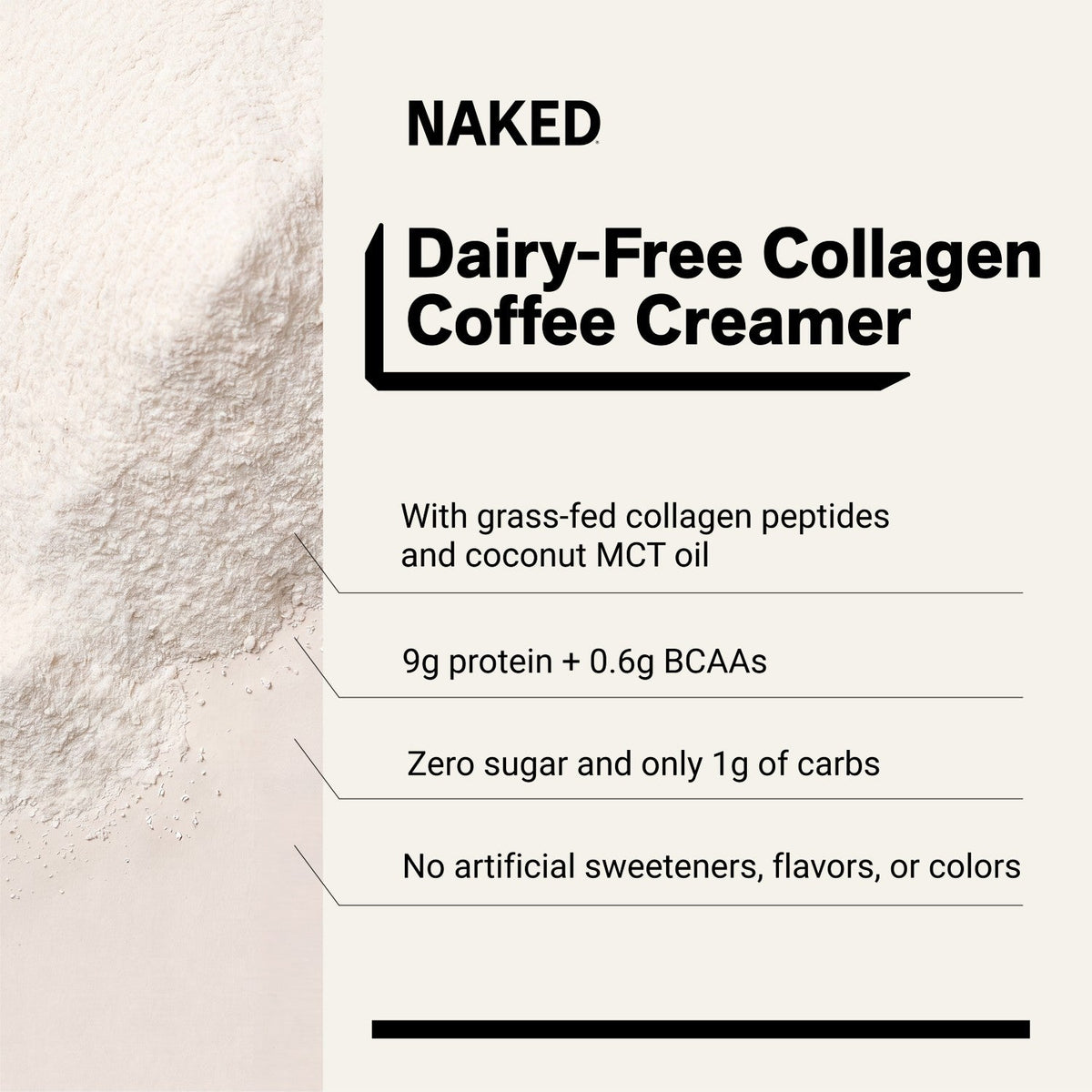 Vanilla Collagen Creamer | Naked Collagen Creamer