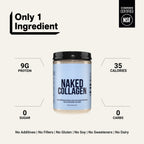 Collagen Peptides Protein Powder | Naked Collagen - 20 oz