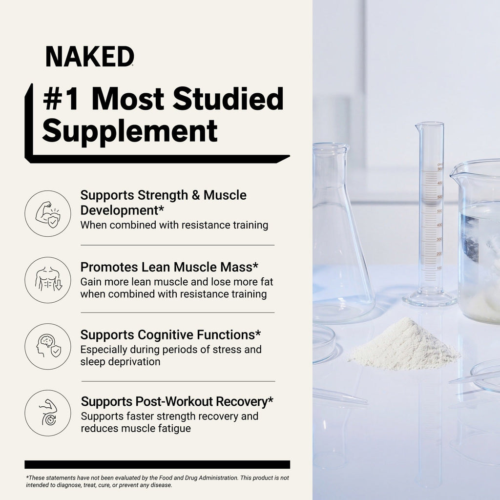 Creatine Capsules | Naked Creatine - 75 Servings