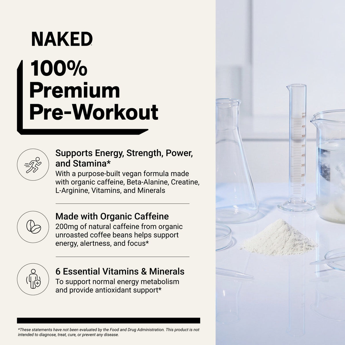 Cherry Lime Pre Workout Supplement | Naked Energy - 30 Servings