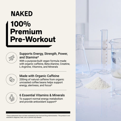 Cherry Lime Pre Workout Supplement | Naked Energy - 30 Servings