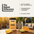 Citrus Pre Workout Supplement | Naked Energy - 30 Servings