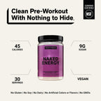 Fruit Punch Pre Workout Supplement | Naked Energy - 30 Servings