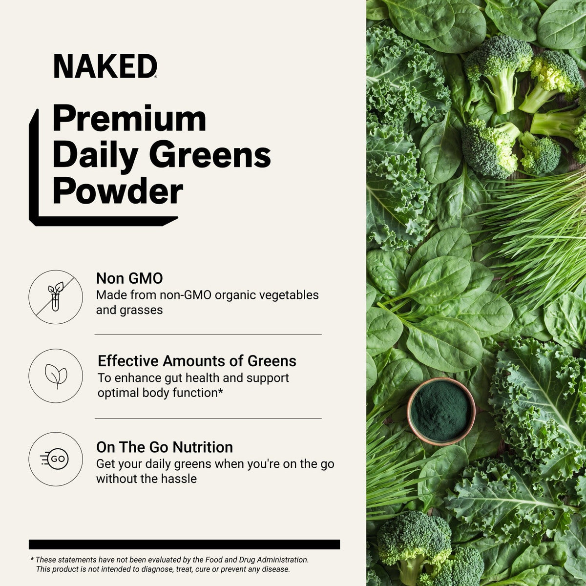Green Superfood Powder | Naked Super Greens Powder