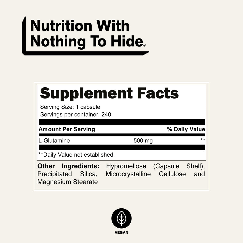 Glutamine | Naked Glutamine