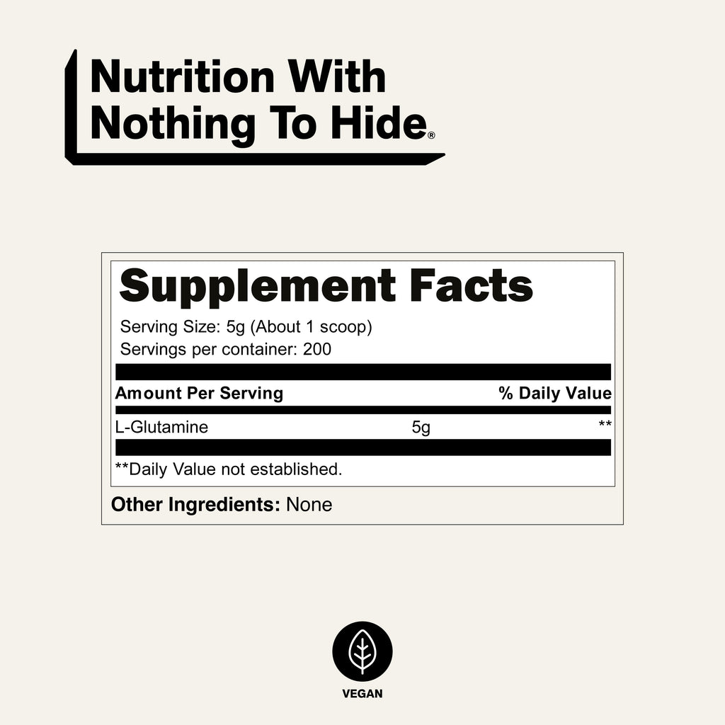 Glutamine | Naked Glutamine