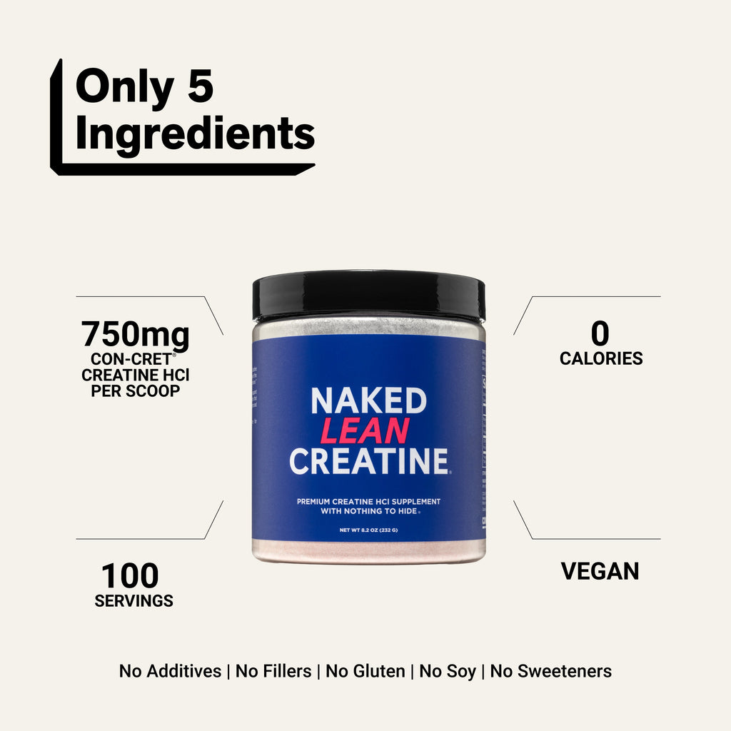Creatine HCl Powder | Naked Lean Creatine - 232g