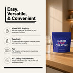 Creatine HCl Travel Packets | Naked Lean Creatine - 30 Servings