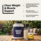 Weight Gainer Protein Powder | Naked Mass - 8LB