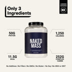 Weight Gainer Protein Powder | Naked Mass - 8LB