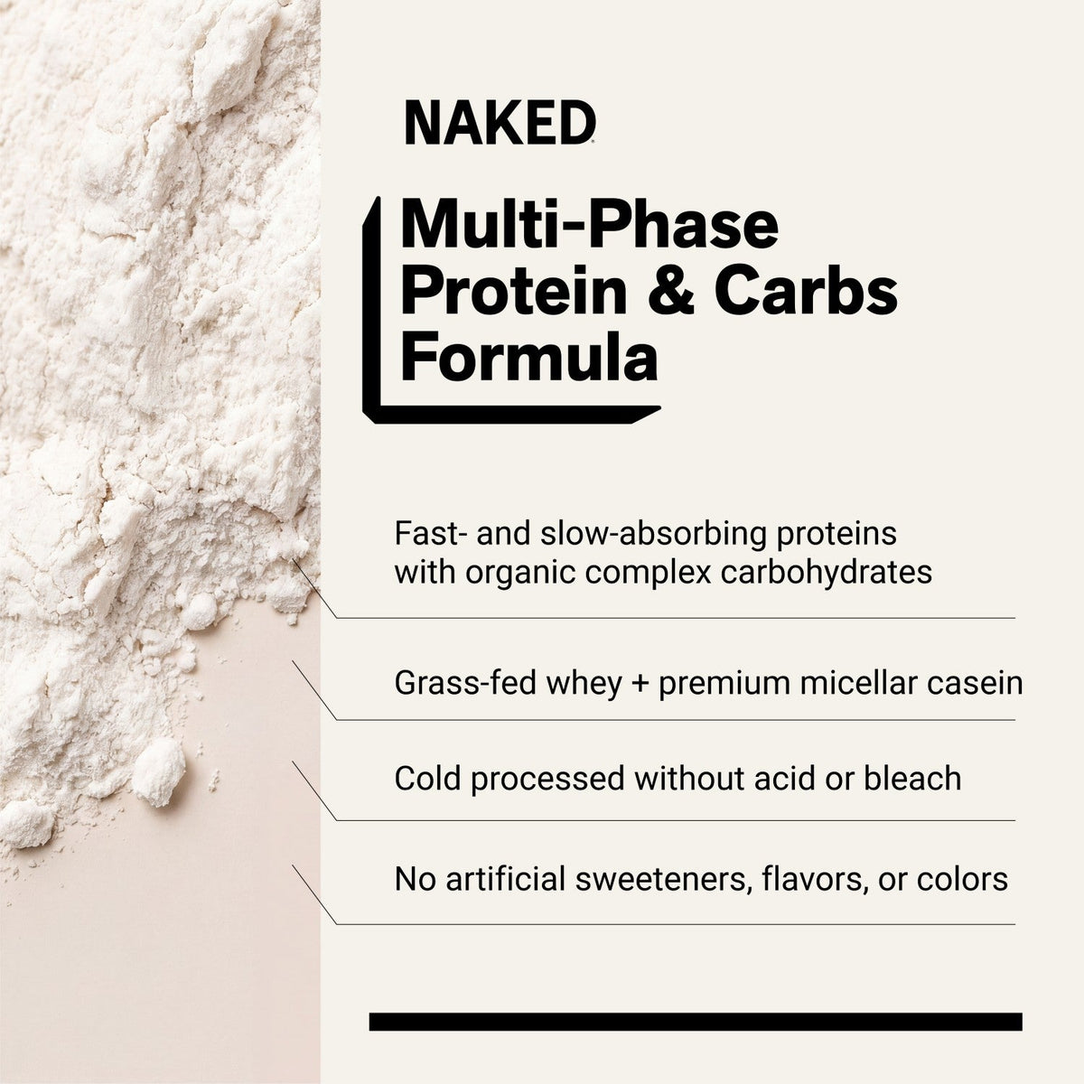 Weight Gainer Protein Powder | Naked Mass - 8LB