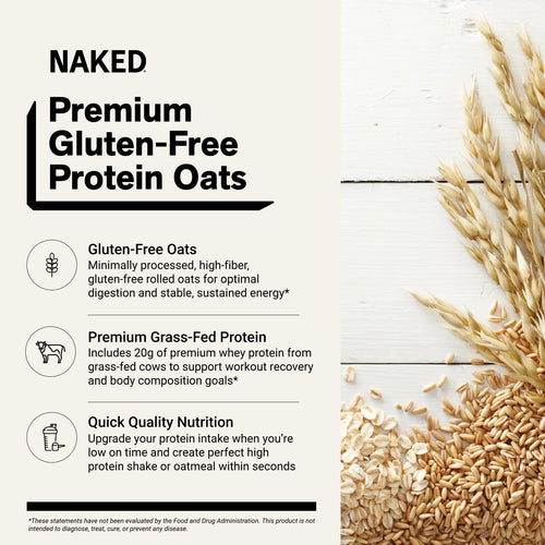 Chocolate Peanut Butter Protein Oats | Naked Oats