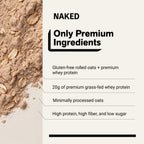 Chocolate Peanut Butter Protein Oats | Naked Oats