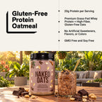 Chocolate Peanut Butter Protein Oats | Naked Oats