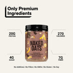 Chocolate Peanut Butter Banana Protein Oats | Naked Oats