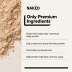 Cinnamon Roll Protein Oats | Naked Oats