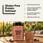 Double Chocolate Protein Oats | Naked Oats