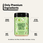 Green Apple Cinnamon Protein Oats | Naked Oats