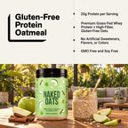 Green Apple Cinnamon Protein Oats | Naked Oats