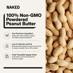 Organic Powdered Peanut Butter | Organic Naked PB - 1.5LB