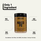 Organic Powdered Peanut Butter | Organic Naked PB - 1.5LB