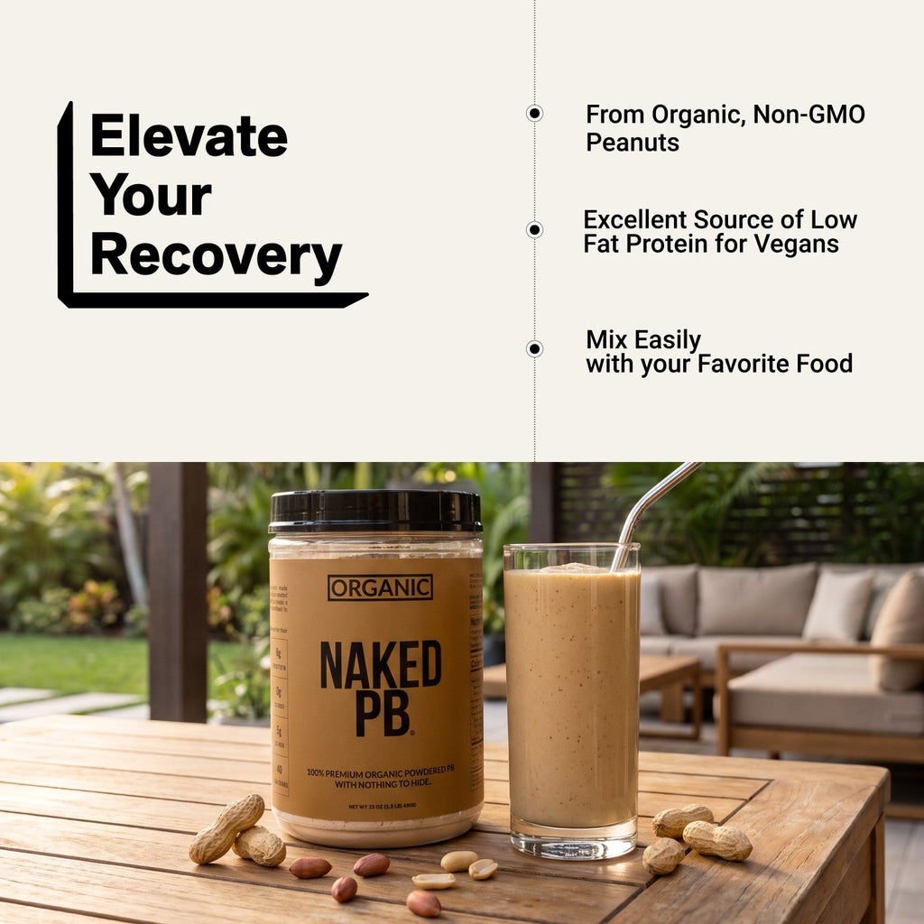 Organic Powdered Peanut Butter | Organic Naked PB - 1.5LB