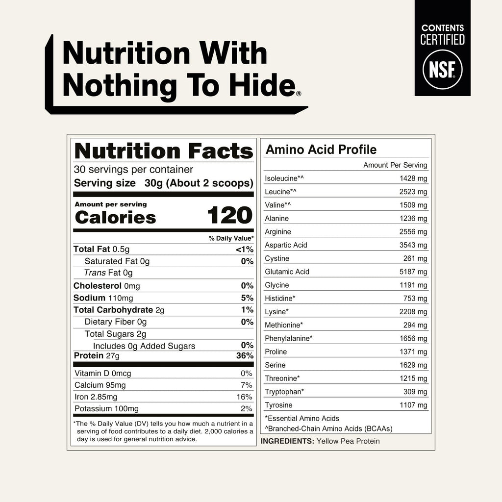 Pea Protein Powder | Naked Pea - 2LB