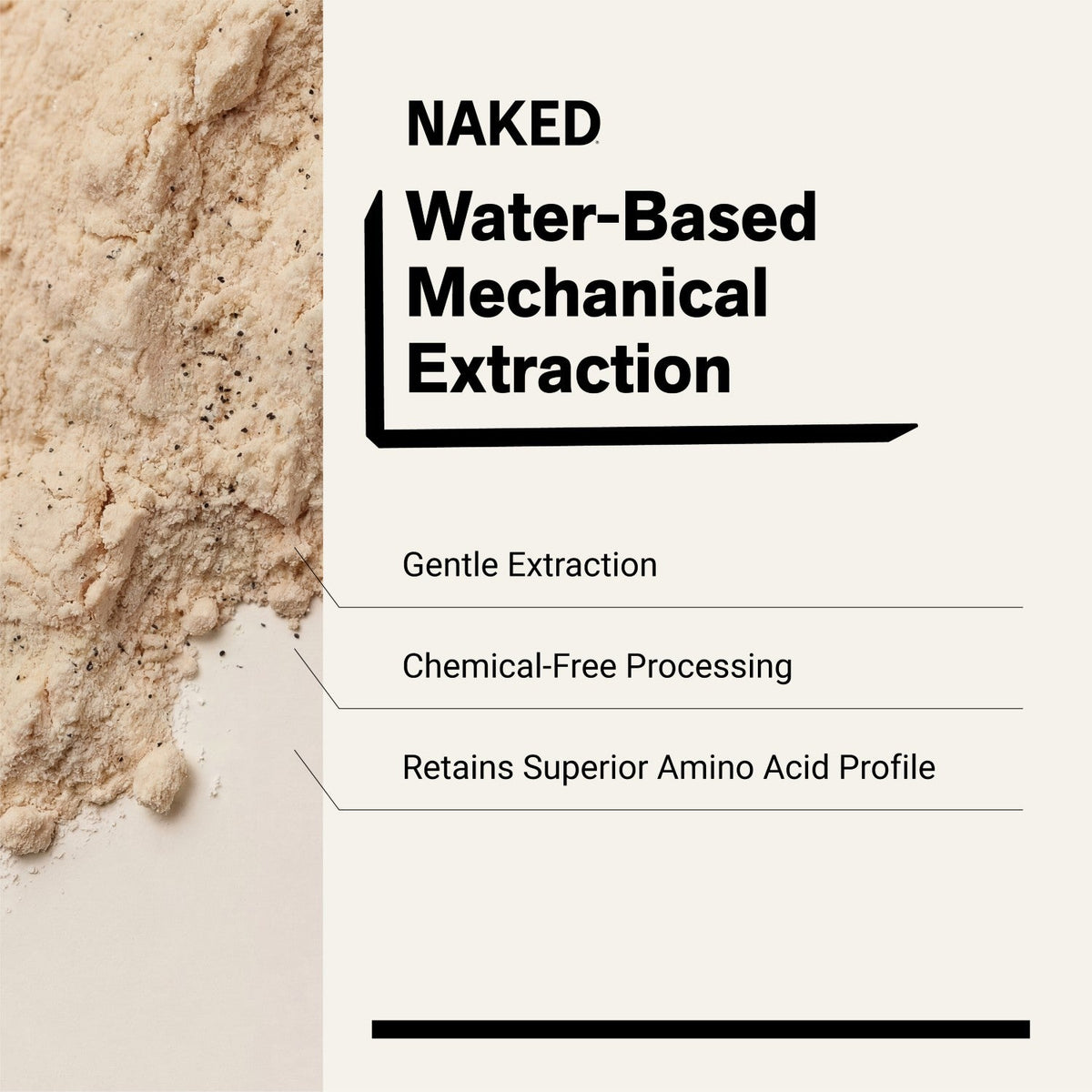 Vanilla Pea Protein Powder | Naked Vanilla Pea - 1LB