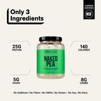 Vanilla Pea Protein Powder | Naked Vanilla Pea - 2LB