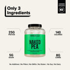 Vanilla Pea Protein Powder | Naked Vanilla Pea - 5LB
