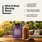 Mocha Latte Protein Iced Coffee | Naked Protein Coffee - 17 Servings