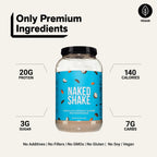 Chocolate Coconut Almond Protein Shake | Naked Shake - 30 Servings